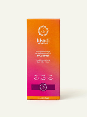 Bild der Verpackung des Color Finish Conditioners von Khadi